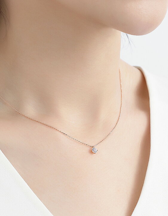 楽天市場】18k 18金 ネックレス レディース スワロフスキー ジルコニア 