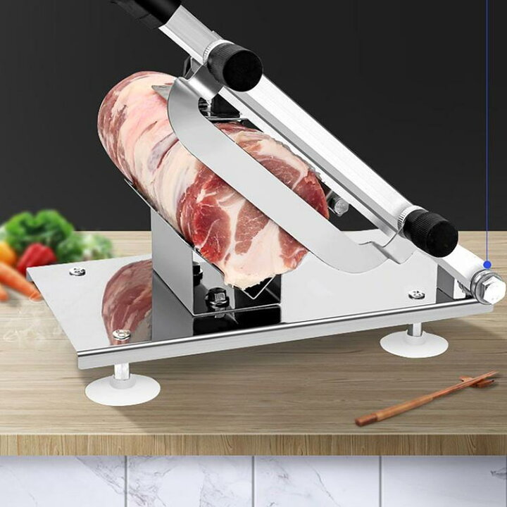 楽天市場】肉切機 肉用スライサー 業務用 0.3mm 家庭用 ミート 