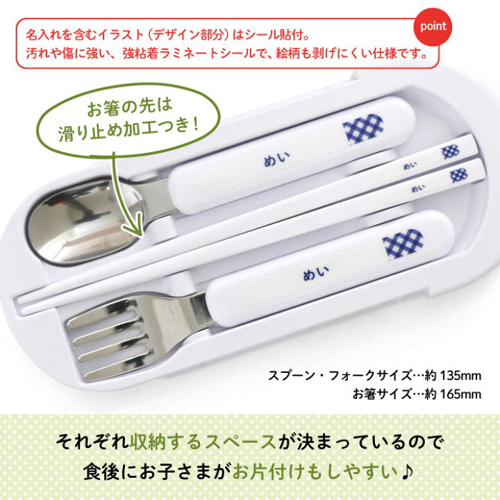 楽天市場】Stylish! ドット＆チェック 名入れができるトリオセット（紺 