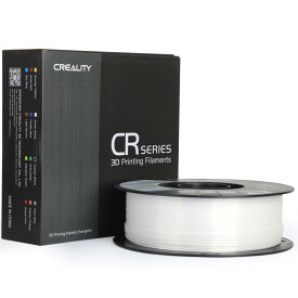 3Dプリンター CR-シルク フィラメント ホワイト 白色 Creality社 Enderシリーズ純正 直径1.75mm 3Dプリンター用 造形 素材 材料 家庭用 業務用 3dプリンタ シルクフィラメント 市場99％以上のFDM式3Dプリンターに対応可能
