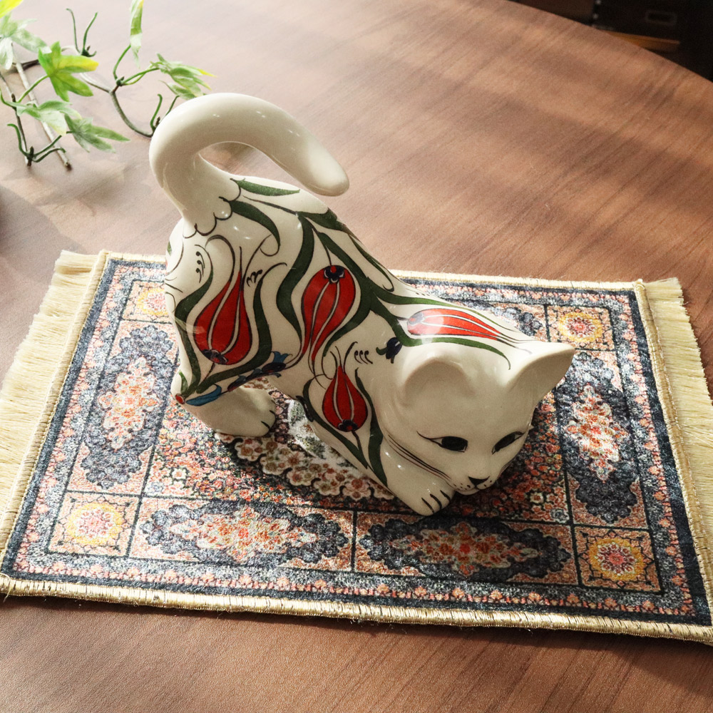 【楽天市場】トルコ製ミニ絨毯 テーブルマット タペストリー