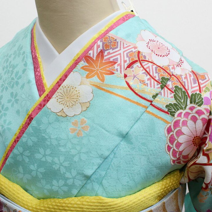楽天市場】振袖 正絹 格安 新品 仮絵羽 生地 単品 正絹 未仕立て品 