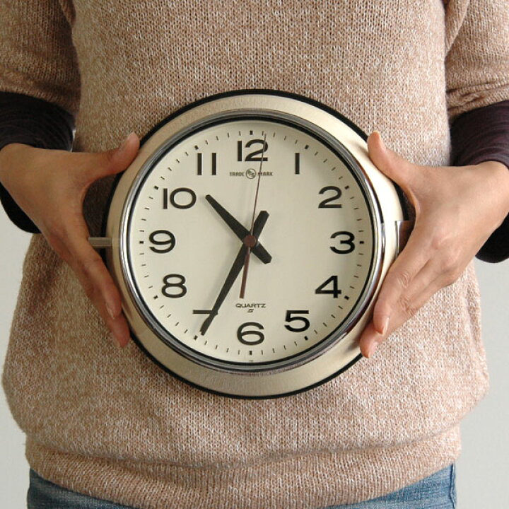 楽天市場】P.F.S.別注 SEIKOクロック WALL CLOCK クオーツ掛け時計 