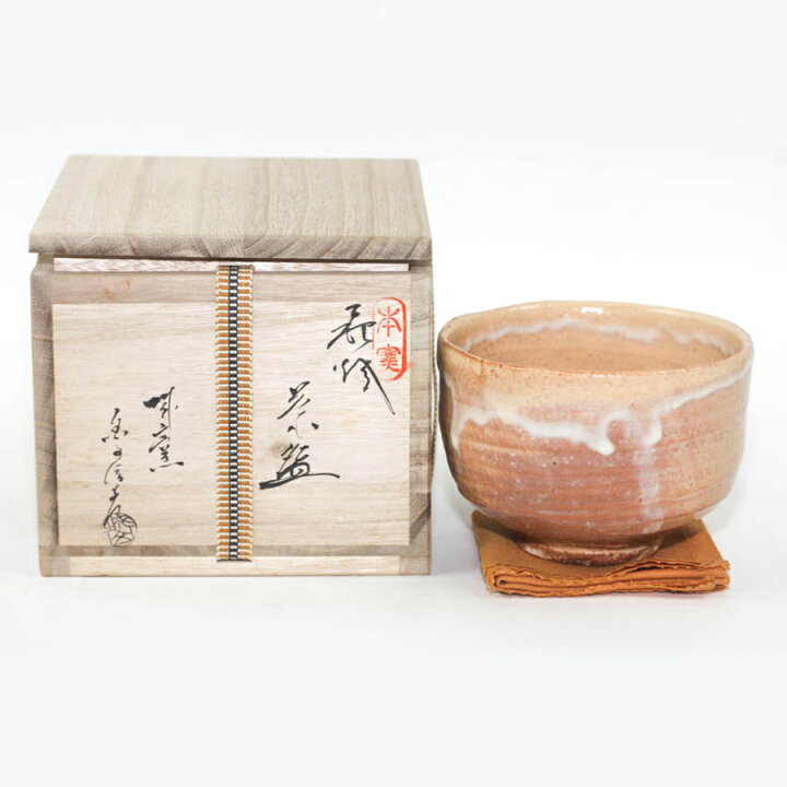楽天市場】萩焼 城山窯 金子信彦造 茶碗 共箱 中古 #17536T : お酒 