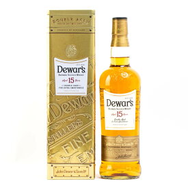 デュワーズ 15年 ブレンド ウイスキー 40度 750ml 缶箱付 #2355 alc