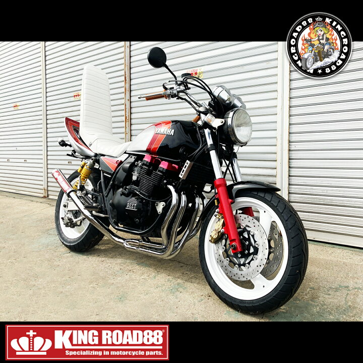 楽天市場】ヤマハ XJR400 4HM マフラー KingRoad88 Hachi-Hachi管 フル  