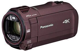 パナソニック 4K ビデオカメラ 64GB 光学20倍ズーム カカオブラウン HC-VX992MS-T