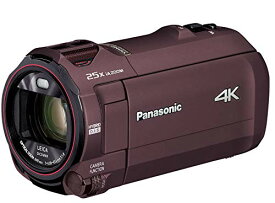 パナソニック 4K ビデオカメラ VX992M 64GB 光学20倍ズーム カカオブラウン HC-VX992M-T