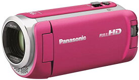 パナソニック HDビデオカメラ 64GB ワイプ撮り 高倍率90倍ズーム ピンク HC-W590M-P