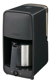 タイガー魔法瓶(TIGER) コーヒーメーカー シャワードリップタイプ  0.81L 6杯用 ブラックADC-N060-K
