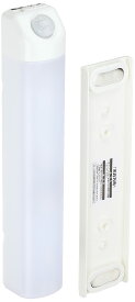 アイリスオーヤマ 屋内 LED センサーライト 昼白色 乾電池式 ウォールタイプ BSL40WN-W