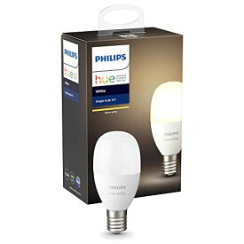 Philips Hue (ヒュー) ホワイトシングルランプE17(電球色) Echo、Google Home、Apple HomeKit、LINE対応