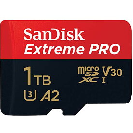 マイクロSD 1TB サンディスク Extreme PRO microSDXC A2 SDSQXCZ-1T00 海外パッケージ品