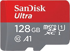 SanDisk (サンディスク) 128GB Ultra microSDXC UHS-I メモリーカード アダプター付き - 120MB/s C10 U1 フルHD A1 Micro SD カード - SDSQUA4-128G-GN6MA