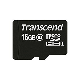 Transcend microSDHCカード 16GB Class10 変換アダプタ無し TS16GUSDC10