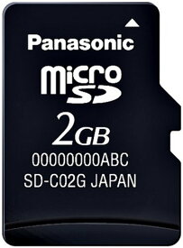 パナソニック microSDカード 2GB RP-SM02GBJ1K