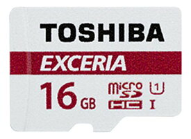 東芝 EXCERIA microSDHC16GB Class10 UHS-1対応 最大読込速度48MB/s 防水/耐X線 海外パッケージ品 THN-M301R0160A4