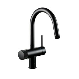 浄水器　一般地用　グローエ製（GROHE）JPK61803　ミンタ（MINTA）浄水器一体型シングルレバーキッチン混合栓(リクシル製カートリッジ付) ベルベットブラック