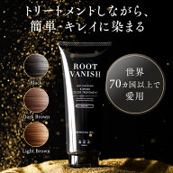 【20％OFFクーポン】綺和美 白髪染めカラートリートメント ジアミンフリー ROOT VANISH ノンシリコン 無…