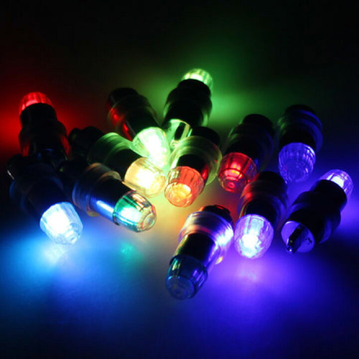 楽天市場 Led 汎用 ライト 全10色 電池式 電池交換可能 光る風船 Led豆電球 取り付け まめ電球 バルーン用 ランプ 自作 パーツ Diy 電気工作 模型用 資材 ホビー 砲弾型 発光ダイオード 小さい バラエティ本舗
