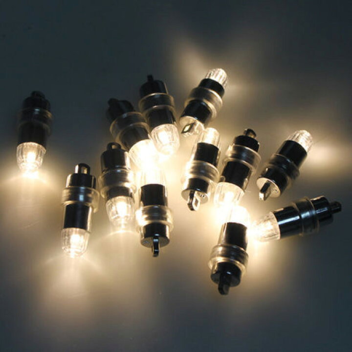 楽天市場 Led 汎用 ライト 全10色 電池式 電池交換可能 光る風船 Led豆電球 取り付け まめ電球 バルーン用 ランプ 自作 パーツ Diy 電気工作 模型用 資材 ホビー 砲弾型 発光ダイオード 小さい バラエティ本舗
