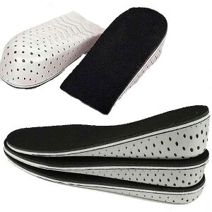 3.5cmUP! インソール カカト 中敷き EVA素材 ブーツ 長身脚長 シークレットインソール レディース&メンズ 送料無料 メール便