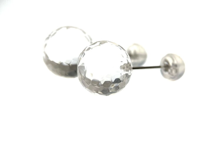 楽天市場】水晶 (クォーツ) 10mm 128面カットK14WG (ホワイトゴールド 