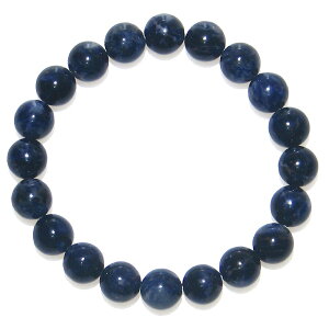 AAグレード ソーダライト 10mm ブレスレット【16.5cm 18cm 20cm】夢 決断力 浄化 健康 リズム ギフト 数珠 念珠 天然石 パワーストーン レディース メンズ ジュエリー アクセサリー