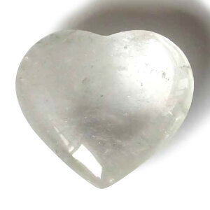 お部屋に!ハートの水晶【4月 誕生石】浄化 クリスタル クォーツ 数珠 念珠 天然石 パワーストーン レディース メンズ ジュエリー アクセサリー