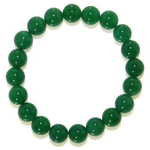 美しい 直径10ミリの グリーン瑪瑙 (メノウ) ブレスレット【15cm 16.5cm 18cm 20cm】浄化 健康 リズム ギフト 数珠 念珠 天然石 パワーストーン レディース メンズ ジュエリー アクセサリー