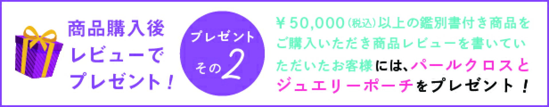レビュープレゼント2