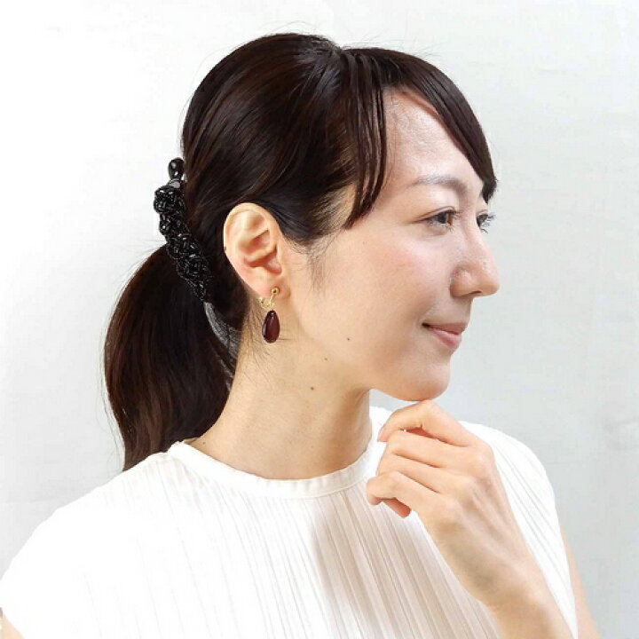 楽天市場】琥珀 イヤリング 琥珀 ピアス ルビーレッドアンバー 赤色 雫 