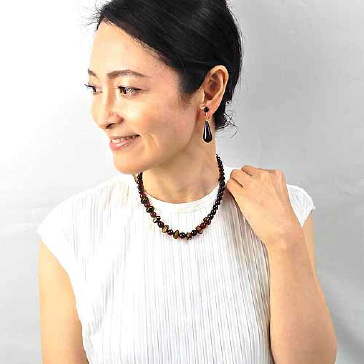 楽天市場】＼最大30％OFFクーポン！／琥珀ネックレス イヤリング  