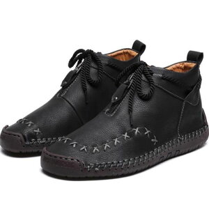 ドライビングシューズ ハイカット メンズ スニーカー 手作り革靴 メンズハイカット スニーカー ドライビングシューズ ハイカット 軽量 ウォーキングシューズ 紳士靴 メンズ カジュアル メ