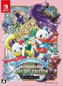 SNOW BROS. WONDERLAND   fUChLgRNV XyVRecfBXN TfATg^ - Switch
