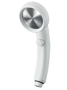 SANEI(サンエイ) シャワーヘッド レイニームーヴ 手元ストップ 節水率50% 角度調節 極細水流 勢いアップ ホワイト PS383-82XA-WA2