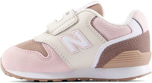 ニューバランス ベビー/キッズスニーカー IZ996 現行モデル マジックテープ 男の子 女の子 TH3(BEIGE/PINK) 15.0 cm W