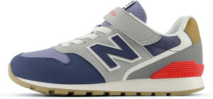 �j���[�o�����X �L�b�Y�X�j�[�J�[ YV996 ���s���f�� �S���R �}�W�b�N�e�[�v �j�̎q ���̎q RN3(GRAY/NAVY) 24.0 cm M