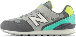 �j���[�o�����X �L�b�Y�X�j�[�J�[ YV996 ���s���f�� �S���R �}�W�b�N�e�[�v �j�̎q ���̎q PC3(GRAY/GREEN) 21.5 cm M