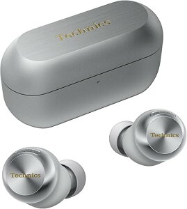 テクニクス Technics ワイヤレスイヤホン EAH-AZ100-S シルバー ノイズキャンセリング 3台マルチポイント ハイレゾ音質再生