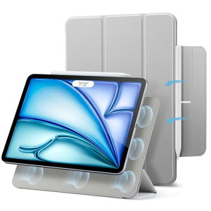 ESR iPad Air 11�C���` �P�[�X M4/M3/M2 2026/2025/2024 iPad Air ��5/4���� 2022/2020 iPad Pro 11�C���` 2018 �Ή� �}�O�l�b�g�z�� �O�܂�X�^���h �X�����݌v Pencil