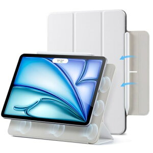 ESR iPad Air 11�C���` �P�[�X M4/M3/M2 2026/2025/2024 iPad Air ��5/4���� 2022/2020 iPad Pro 11�C���` 2018 �Ή� �}�O�l�b�g�z�� �O�܂�X�^���h �X�����݌v Pencil