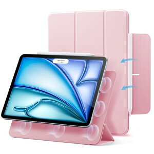 ESR iPad Air 11�C���` �P�[�X (M4/M3/M2�A2026/2025/2024) iPad Air ��5/4���� (2022/2020) iPad Pro 11�C���` (2018) ��p�J�o�[ ���̓}�O�l�b�g�z���� �X�����ȎO�܂�X�^