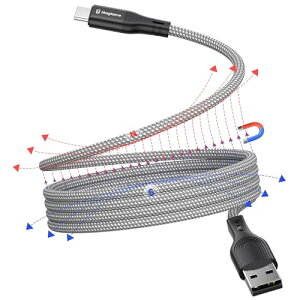 Magtame USB-Type C�P�[�u�� �}���[�d QC3.0�Ή� USB-C�P�[�u�� ���͋z�����܂�h�~ usb�P�[�u���^�C�vc �������R�l�N�^ ��d�i�C���� �`��L�� Xperia/Samsung/Switch Android usb a to
