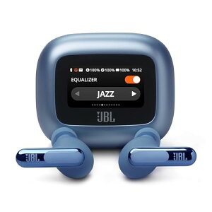 JBL LIVE BEAM 3 ���C�����X�C���z�� �X�}�[�g�[�d�P�[�X LDAC�Ή��n�C���] �}���`�|�C���g �n�C�u���b�h �m�C�Y�L�����Z�����O IP55�h�� ���C�����X�[�d�Ή� �u���[ JBLLIVEBEAM3BLU