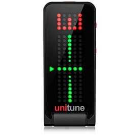 ティーシーエレクトロニック(Tc Electronic) クリップチューナー クロマチックチューニング 0.0.2セントストロボモード 自動OFF機能 自動画面反転 UNITUNE CLIP NOIR