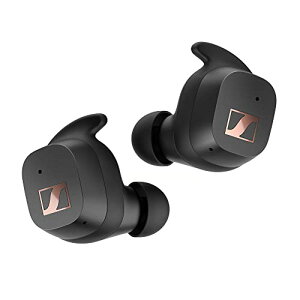 �[���n�C�U�[(Sennheiser) ���C�����X�C���z�� bluetooth SPORT True Wireless �u���b�N ���ЊJ�������\�_�C�i�~�b�N�h���C�o�[ IP54 �h�o �h�H ������ �Չ��� �A�_�v�^�u���A�R�[�X�e�B�b�N 27���ԍĐ� 
