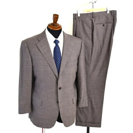 【10％OFF】ビームス BEAMS F 3つボタン シングル 段返り スーツ 93 / M / AB5 ブラウングレー 袖口4つ釦 春夏秋対応 BFB-8104-5133/17 / 5TJ028 【スーパーSALE】【送料無料】【中古】【メンズビジネス】202510