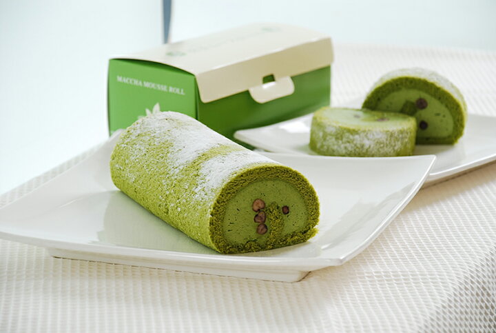 楽天市場 産直商品 掛川抹茶ムースロールケーキ１８cm 2本セット ふじのくに おいしい処 静岡
