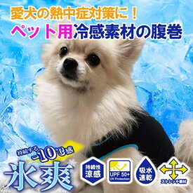日本製 ペット ウェア ドック ウェア 熱中症対策 抜け毛対策 インナー わんこの服 犬 服 春夏 小型犬 クール 冷感 トイプードル チワワ ポメラニアン CL18
